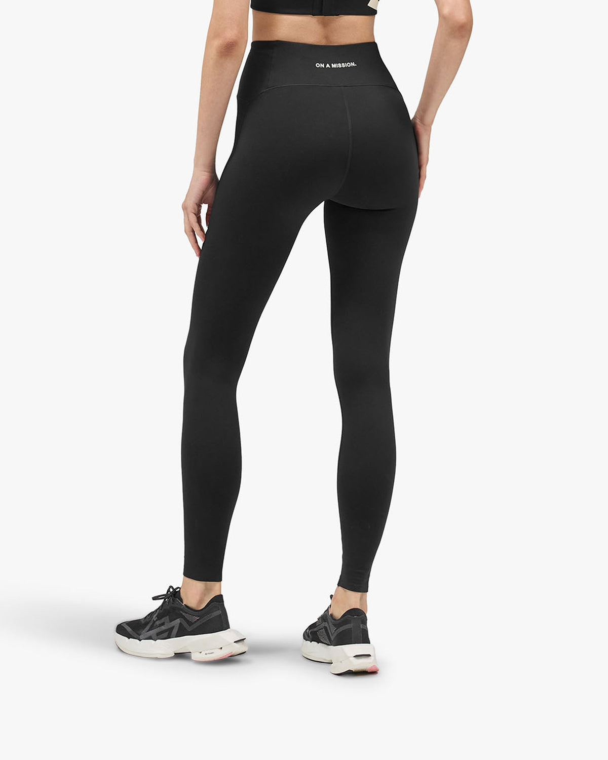 REPRESENT 247 On A Mission Legging - Jet Black
