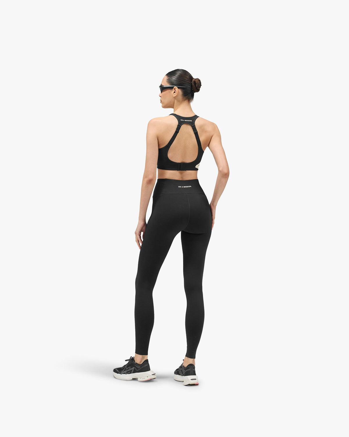 REPRESENT 247 On A Mission Legging - Jet Black