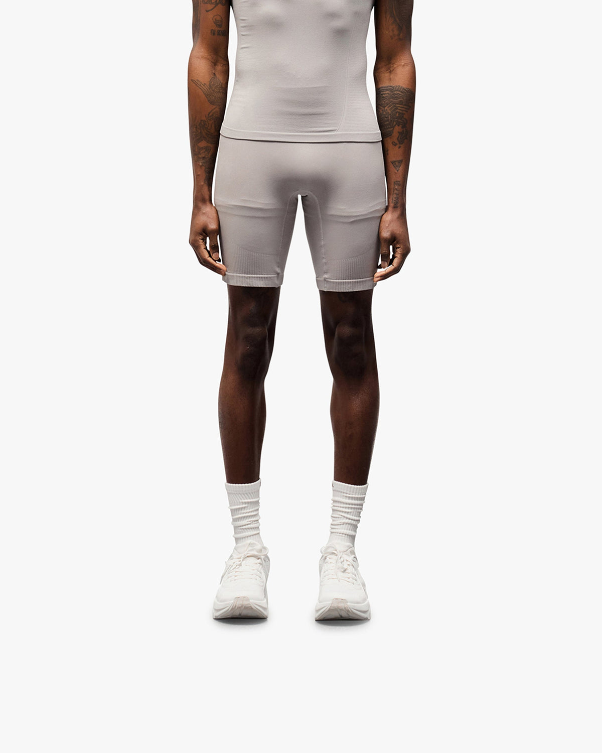 REPRESENT 247 DNA Seamless Shorts - Titanium