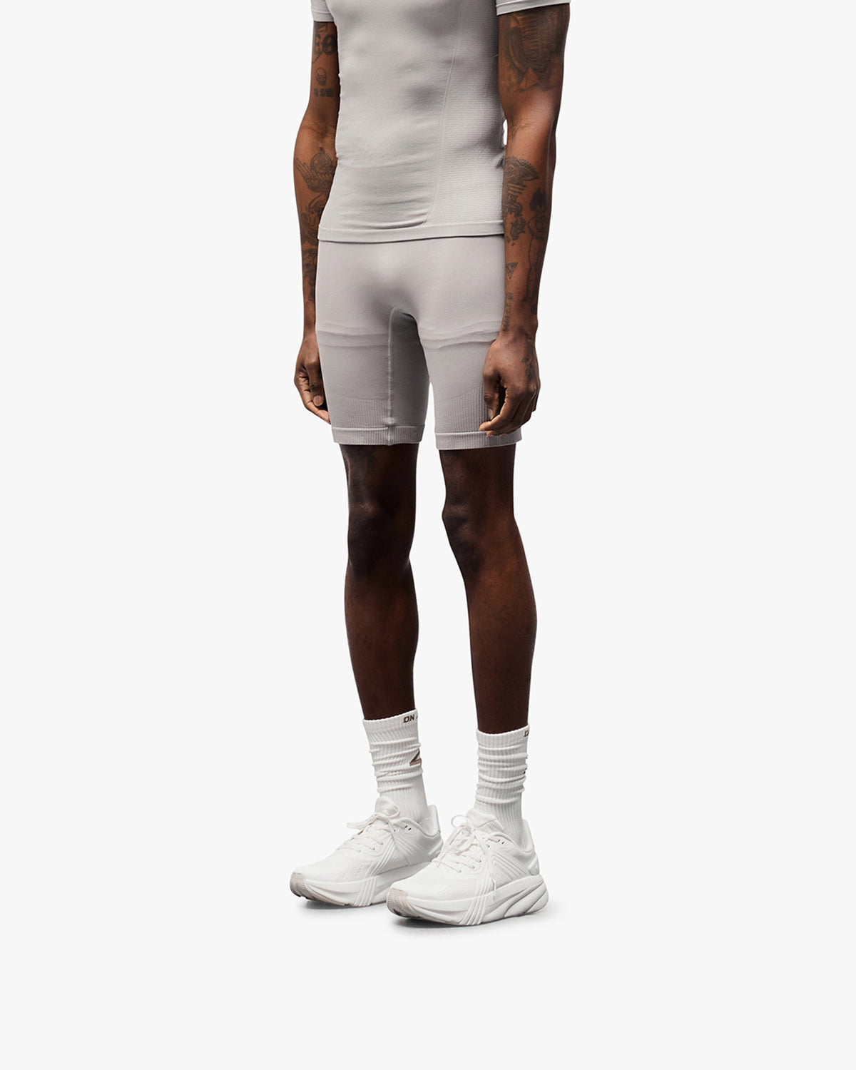 REPRESENT 247 DNA Seamless Shorts - Titanium