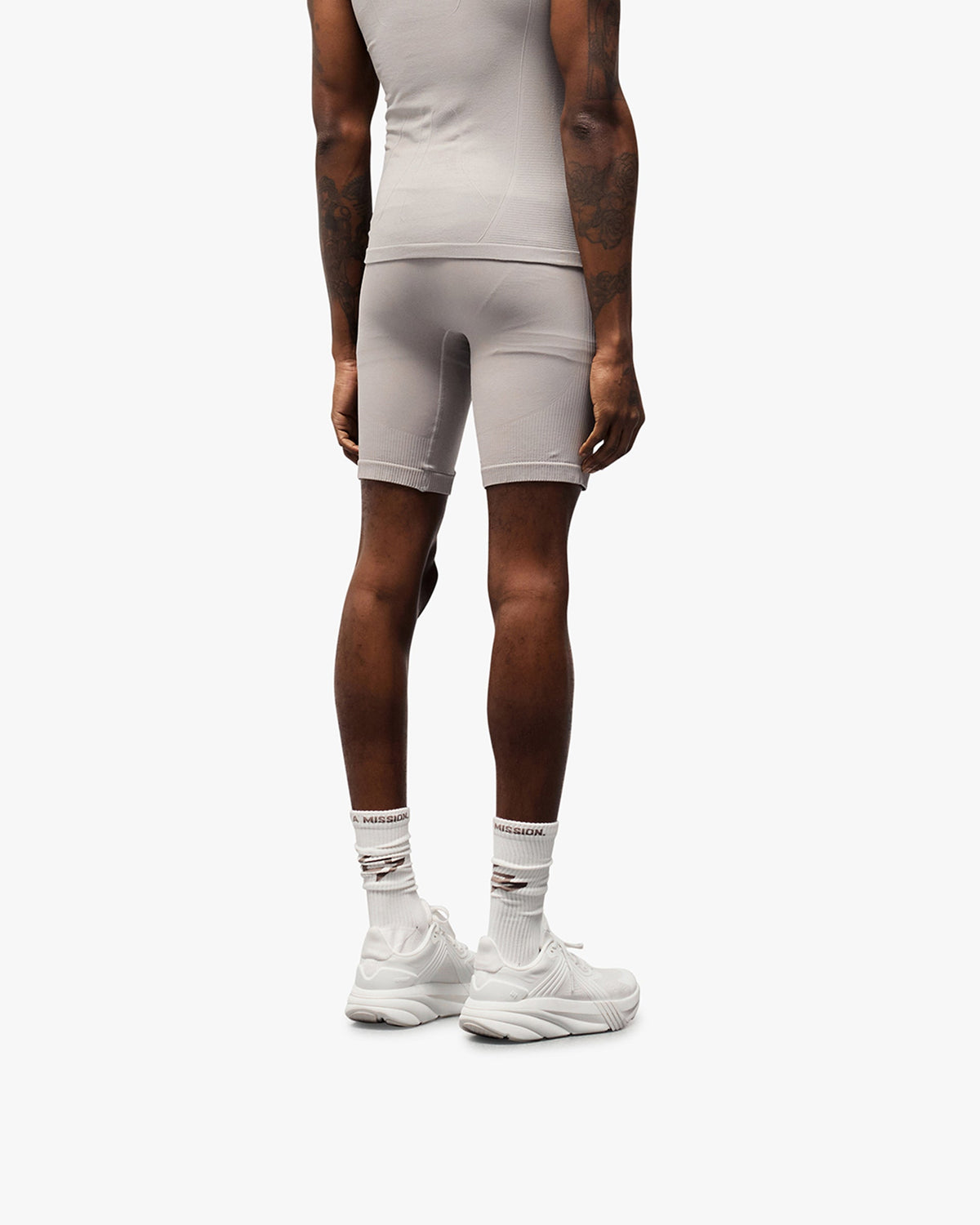 REPRESENT 247 DNA Seamless Shorts - Titanium