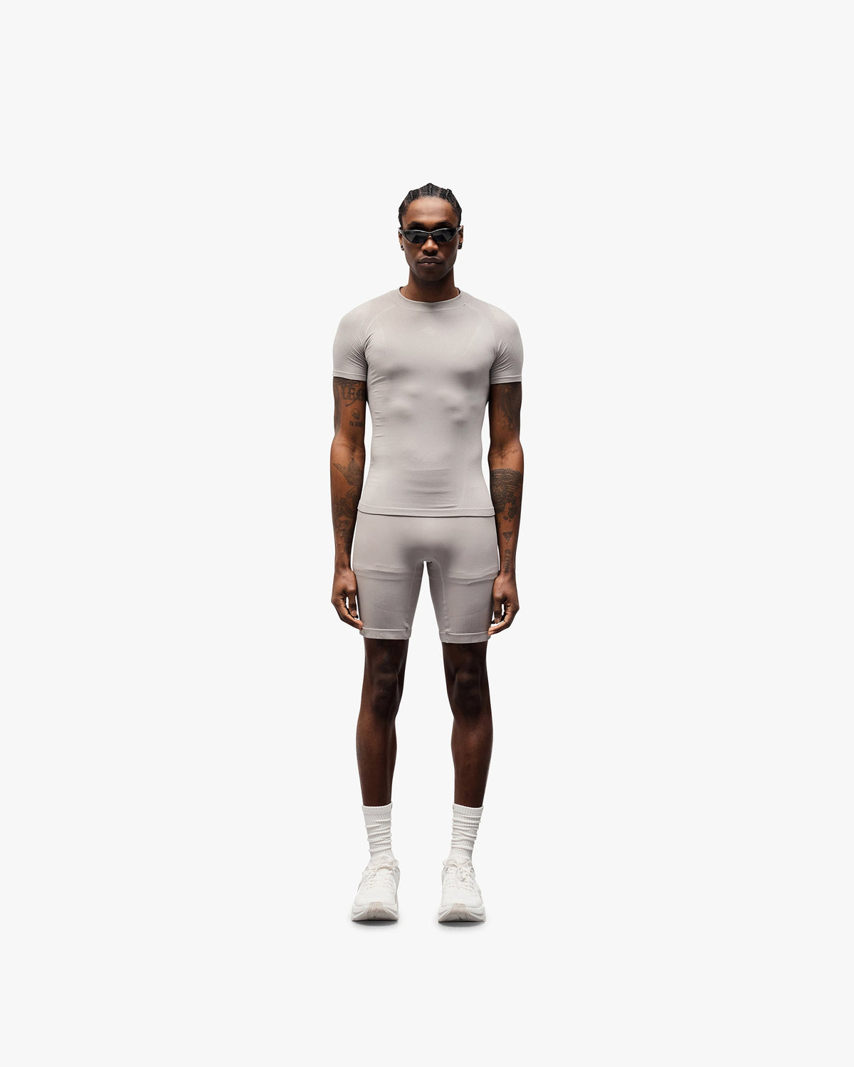 REPRESENT 247 DNA Seamless Shorts - Titanium