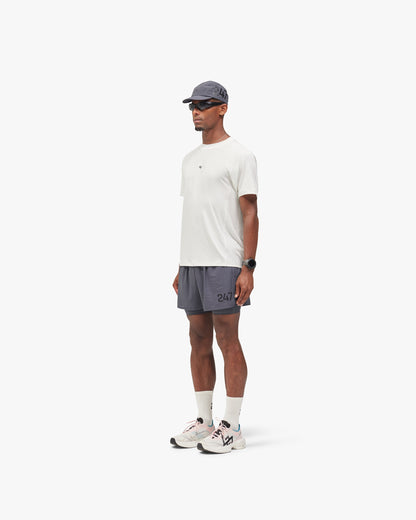 REPRESENT 247 Numbers T-Shirt - Flat White
