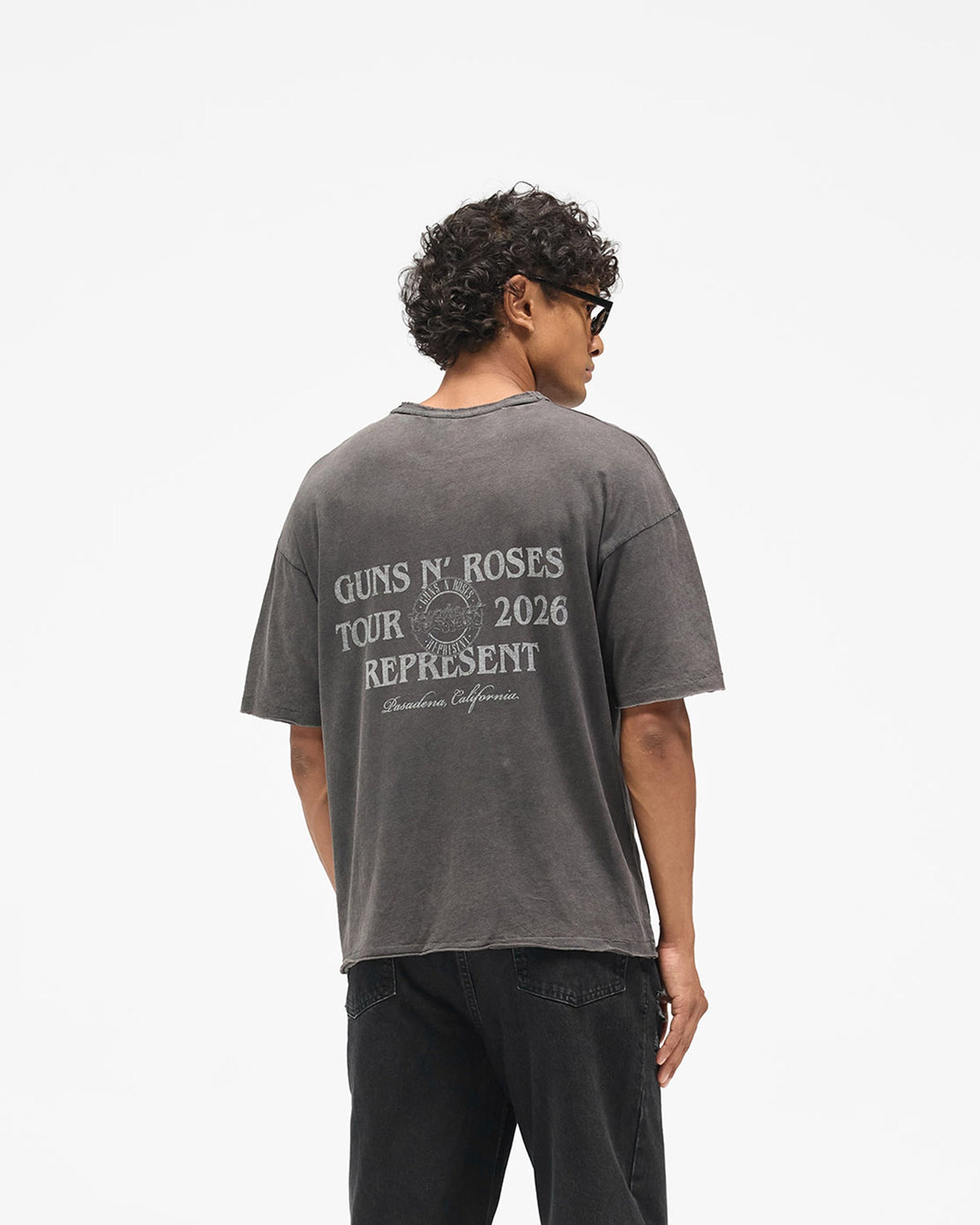 REPRESENT Represent X Guns N' Roses Lock Up T-Shirt - Vintage Black
