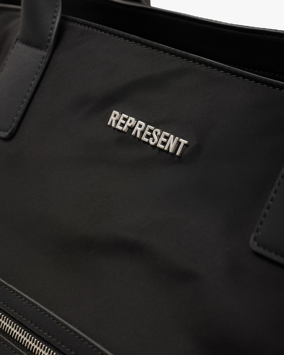 REPRESENT Oversized Nylon Carry Bag - Black