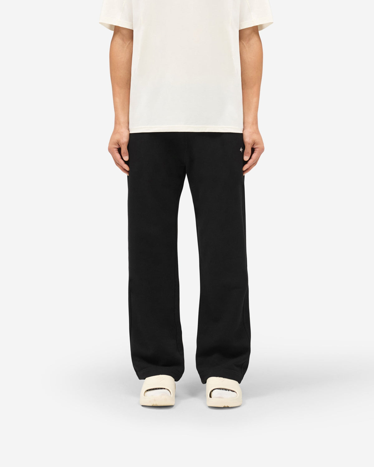 REPRESENT 247 Straight Leg Jogger - Jet Black