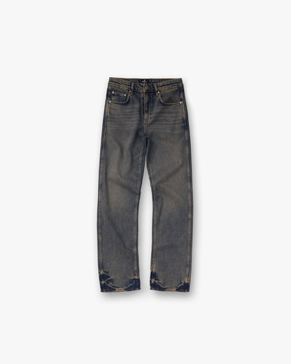 REPRESENT R1 Slim Denim - Blue Cream