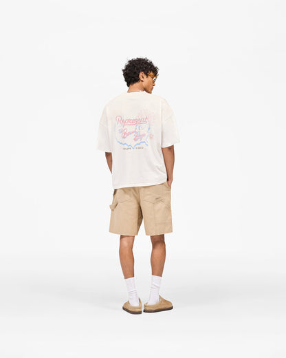 REPRESENT Represent x Beach Boys Tour T-Shirt - Washed Ecru