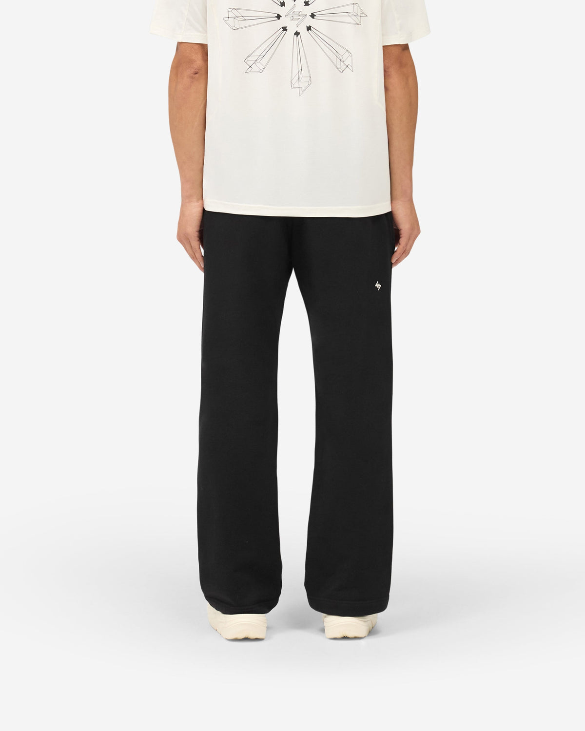 REPRESENT 247 Straight Leg Jogger - Jet Black