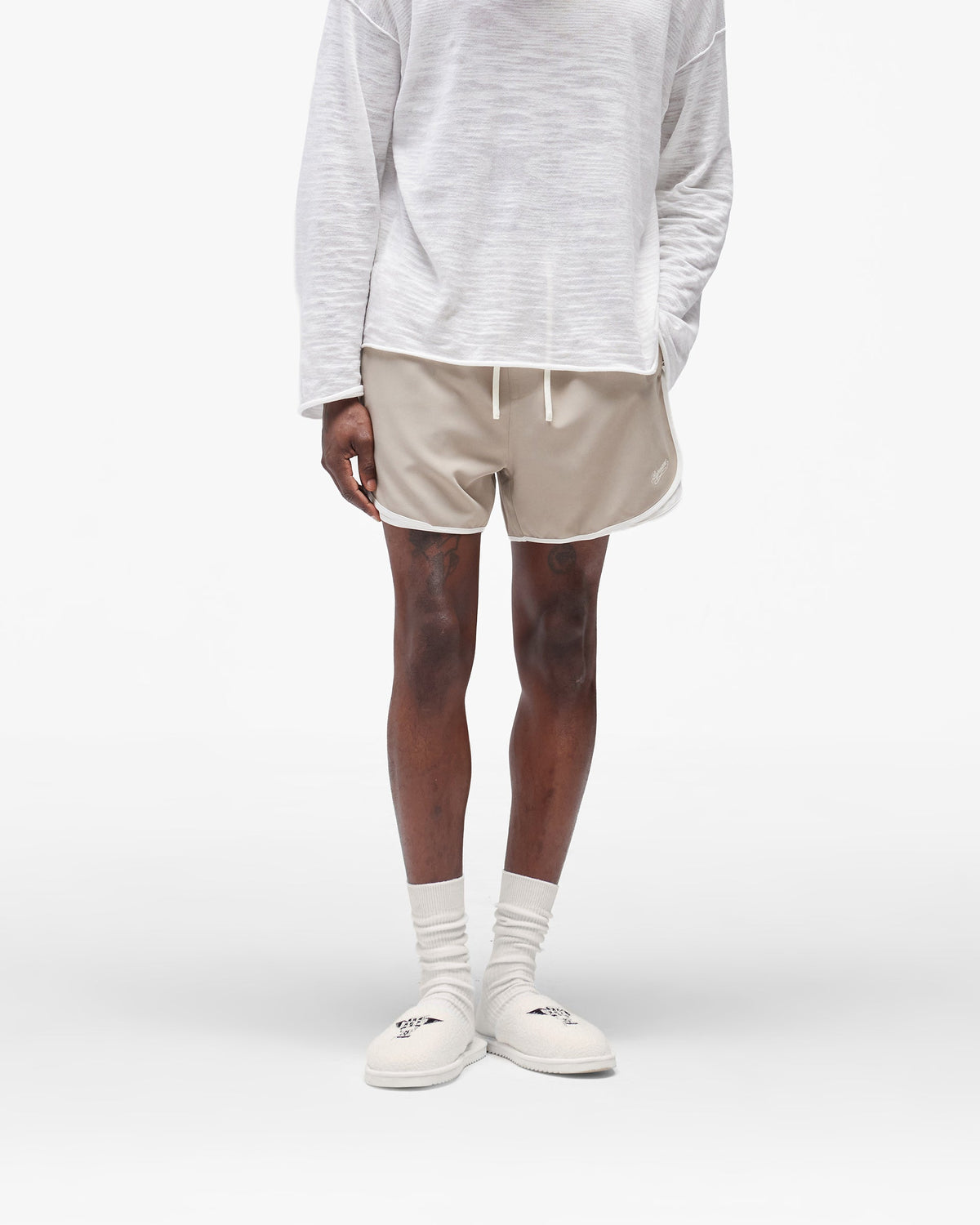 REPRESENT Cruz Short - Beige