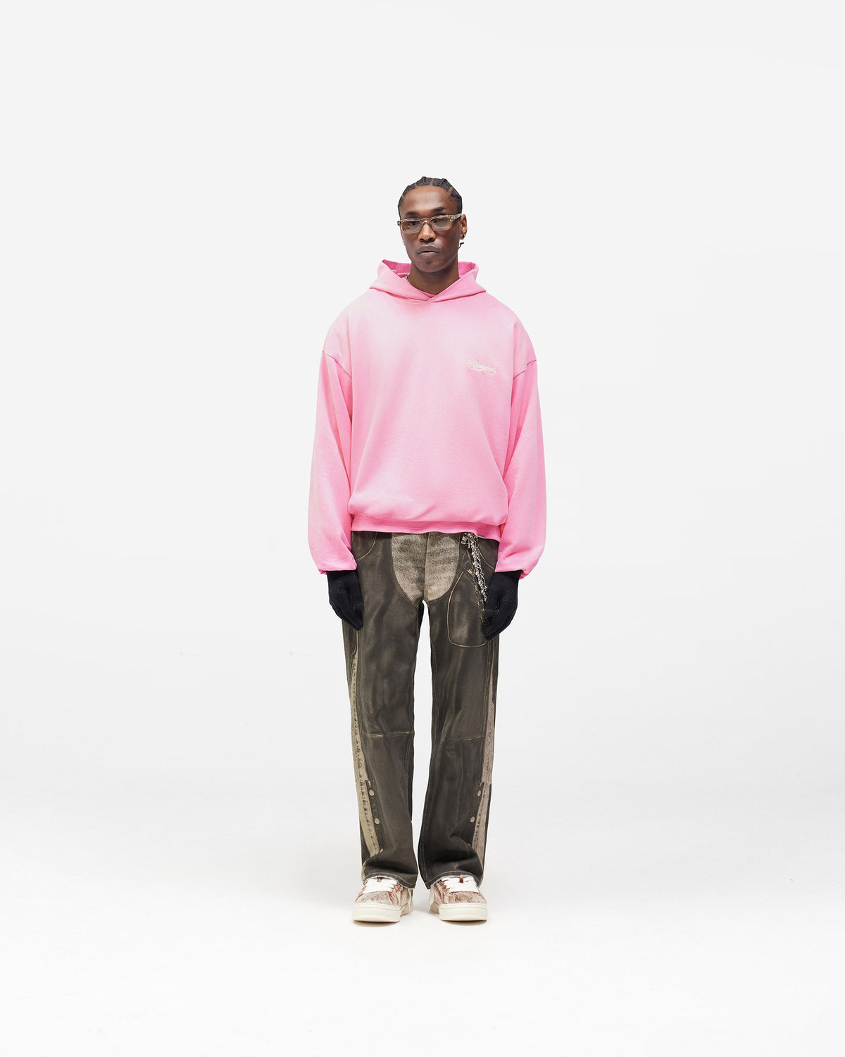 REPRESENT Dual Layer Script Hoodie - Candy