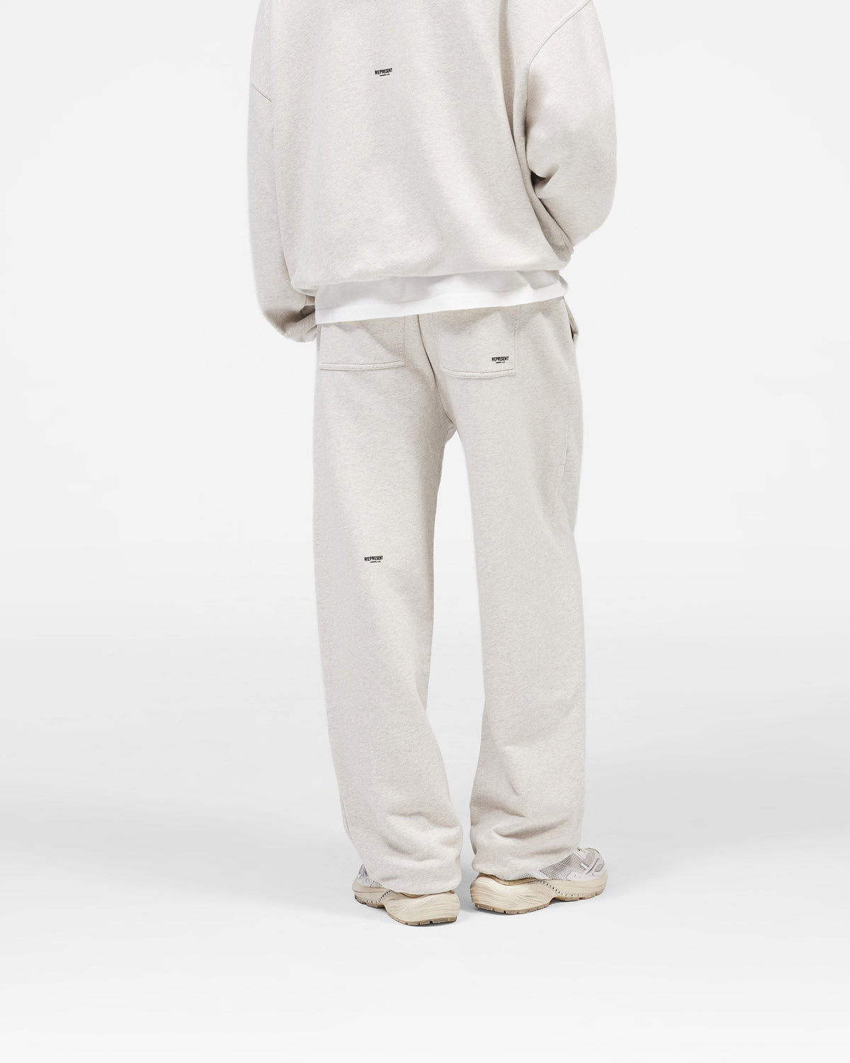 REPRESENT Micro Owners Club Sweatpant - Cream Marl