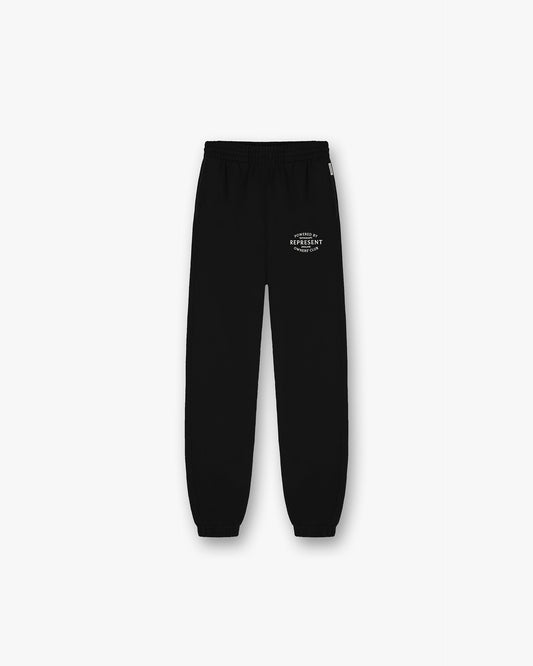 REPRESENT Represent Owners Club Stamp Sweatpant - Jet Black