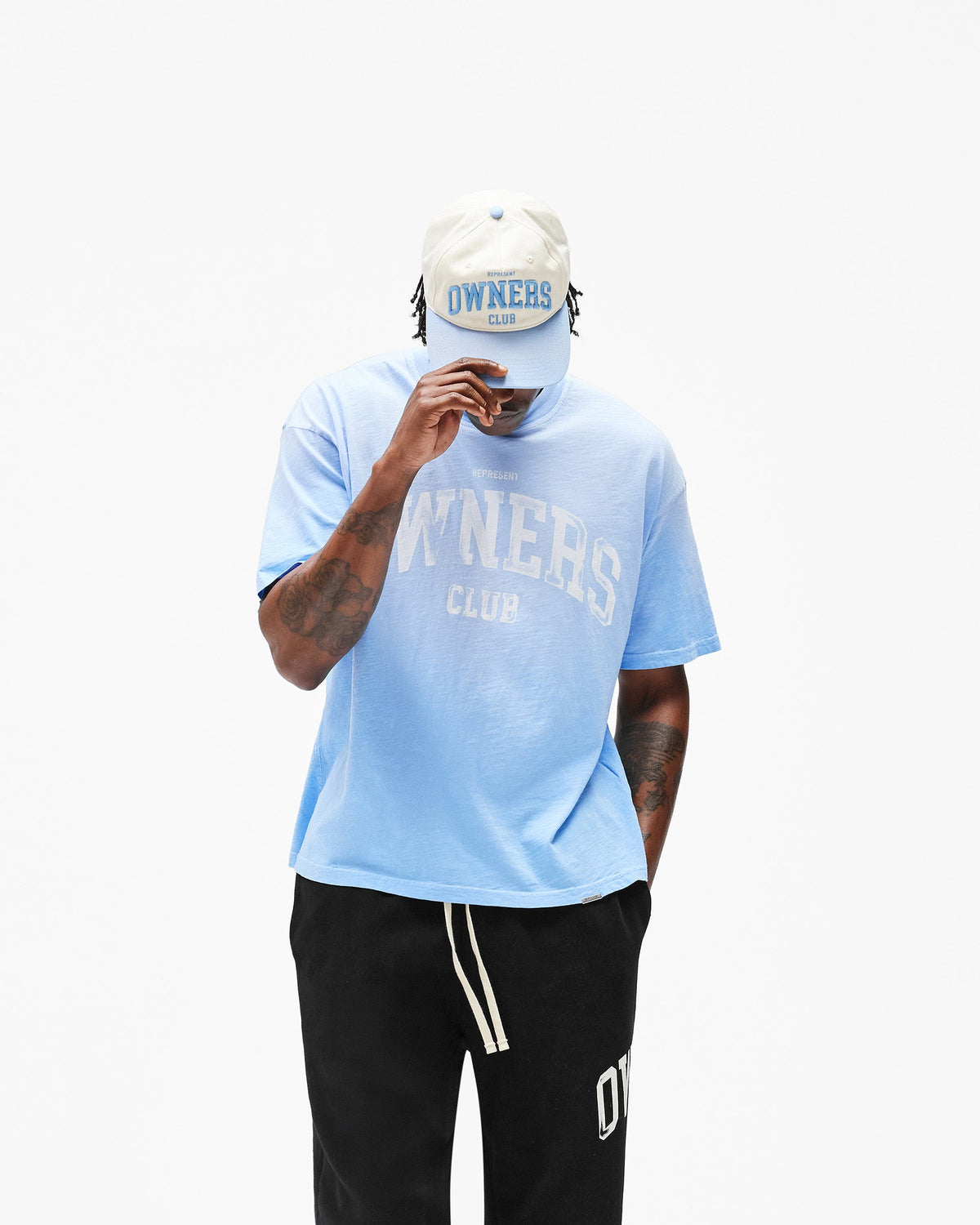 REPRESENT Represent Owners Club T-Shirt - Sky Blue