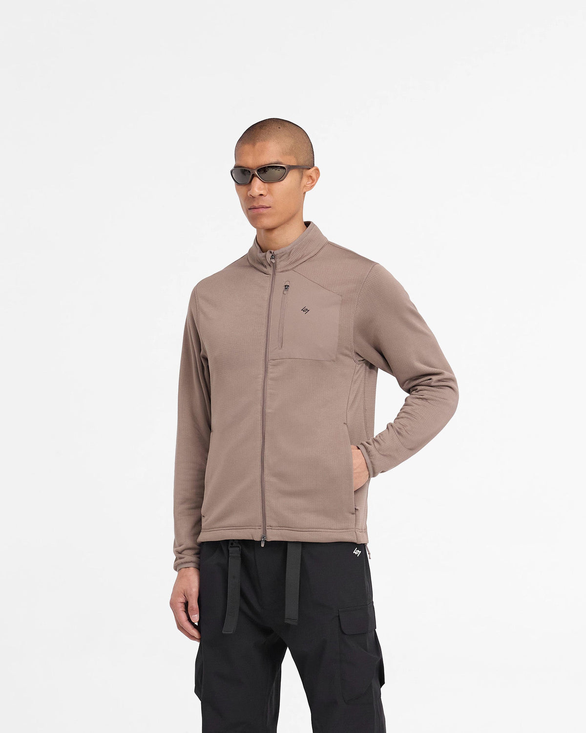 REPRESENT 247 Full Zip Fleece - Umber
