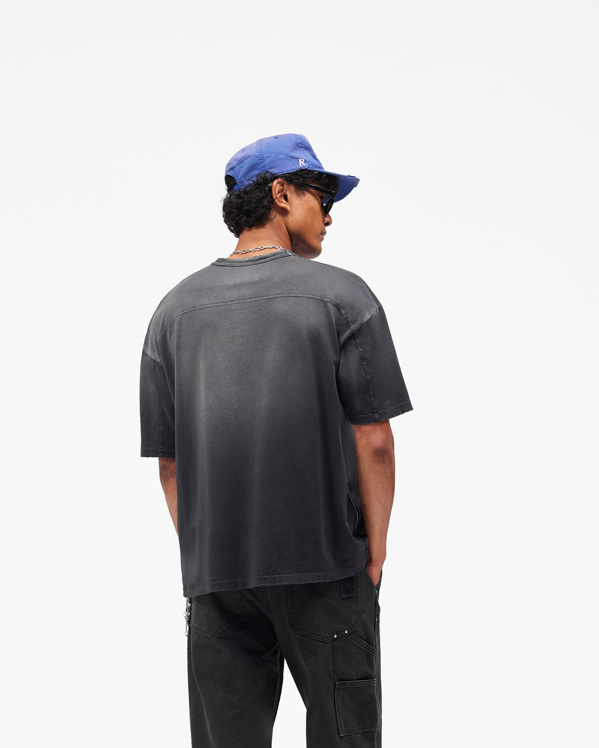 REPRESENT Los Angeles Dodgers x Represent T-Shirt - Stained Black