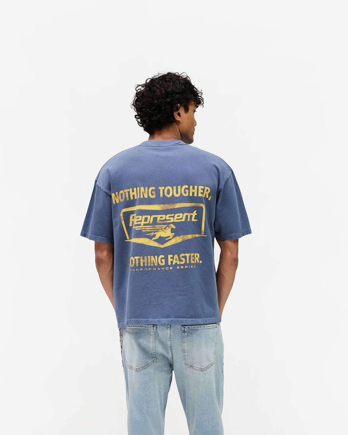 REPRESENT Nothing Faster T-Shirt - Indigo