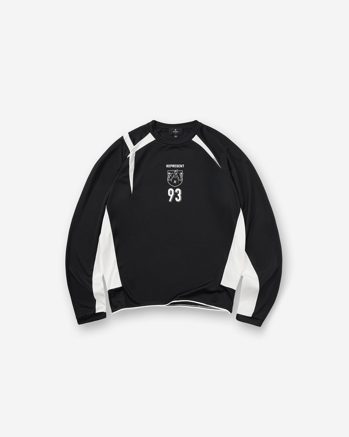REPRESENT Star Long Sleeve Jersey - Jet Black