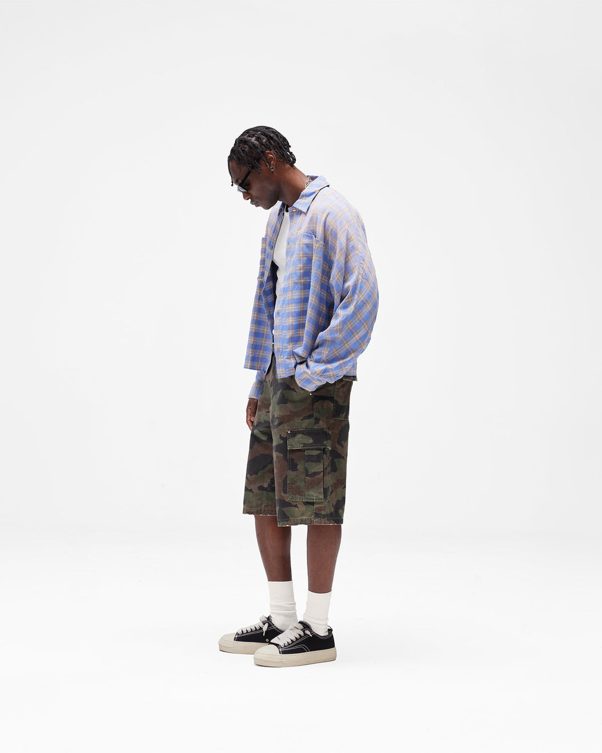 REPRESENT Camo Cargo Short - Camo