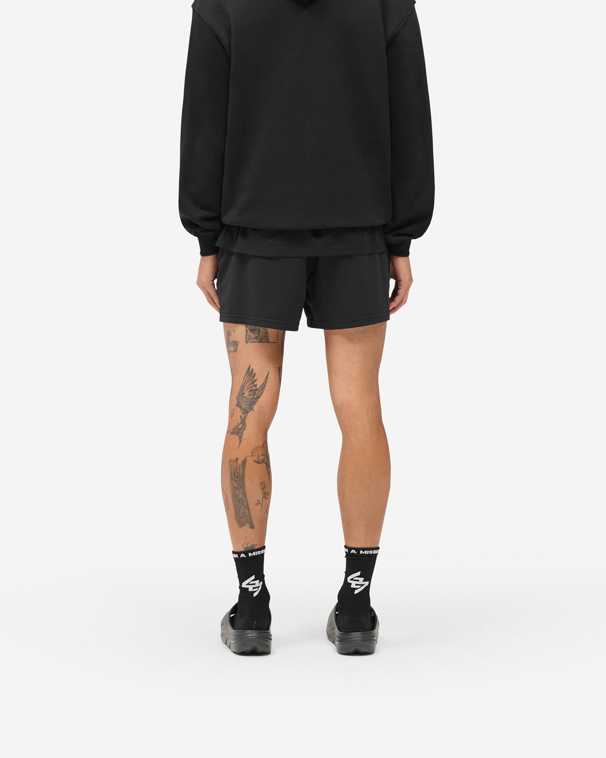 REPRESENT 247 DNA Mesh Short - Jet Black