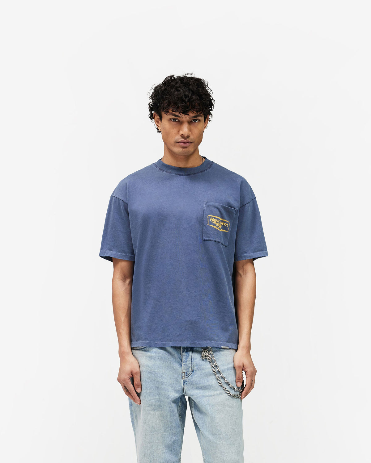 REPRESENT Nothing Faster T-Shirt - Indigo