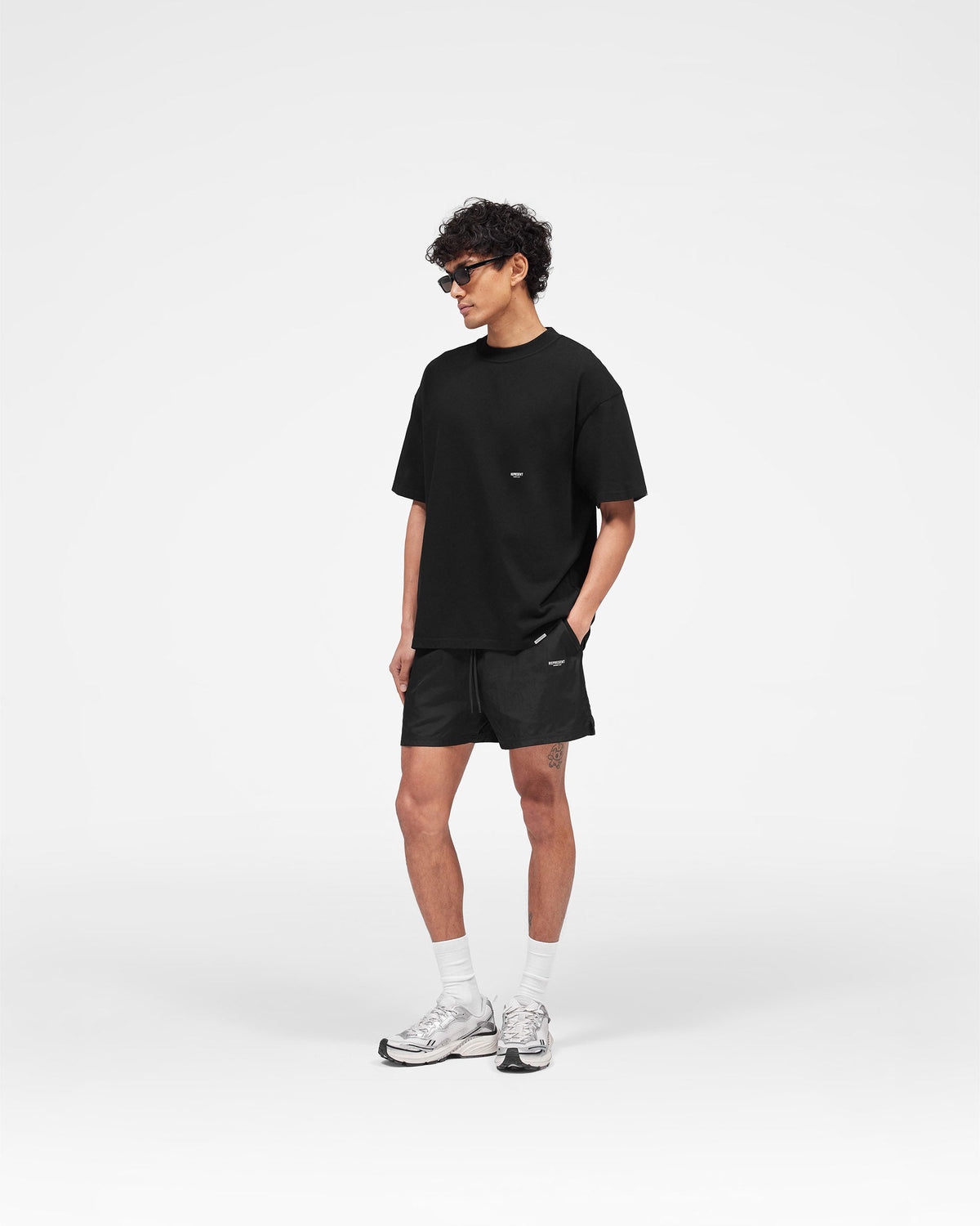 REPRESENT Micro Owners Club Swim Shorts - Black