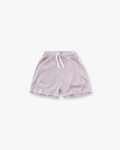 REPRESENT Initial Waffle Shorts- Mist