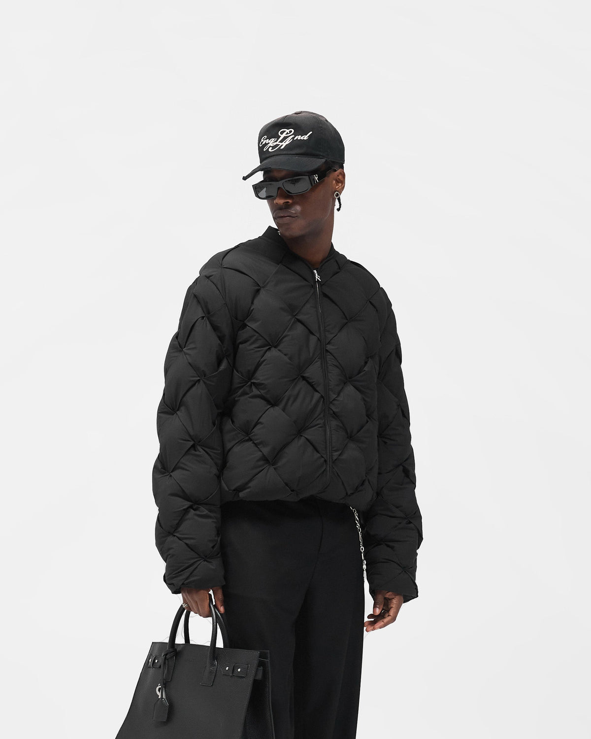 REPRESENT Pillow Puffer - Jet Black