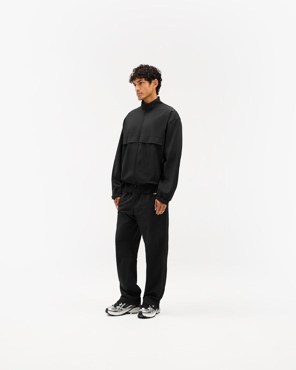 REPRESENT Initial Nylon Track Jacket - Black