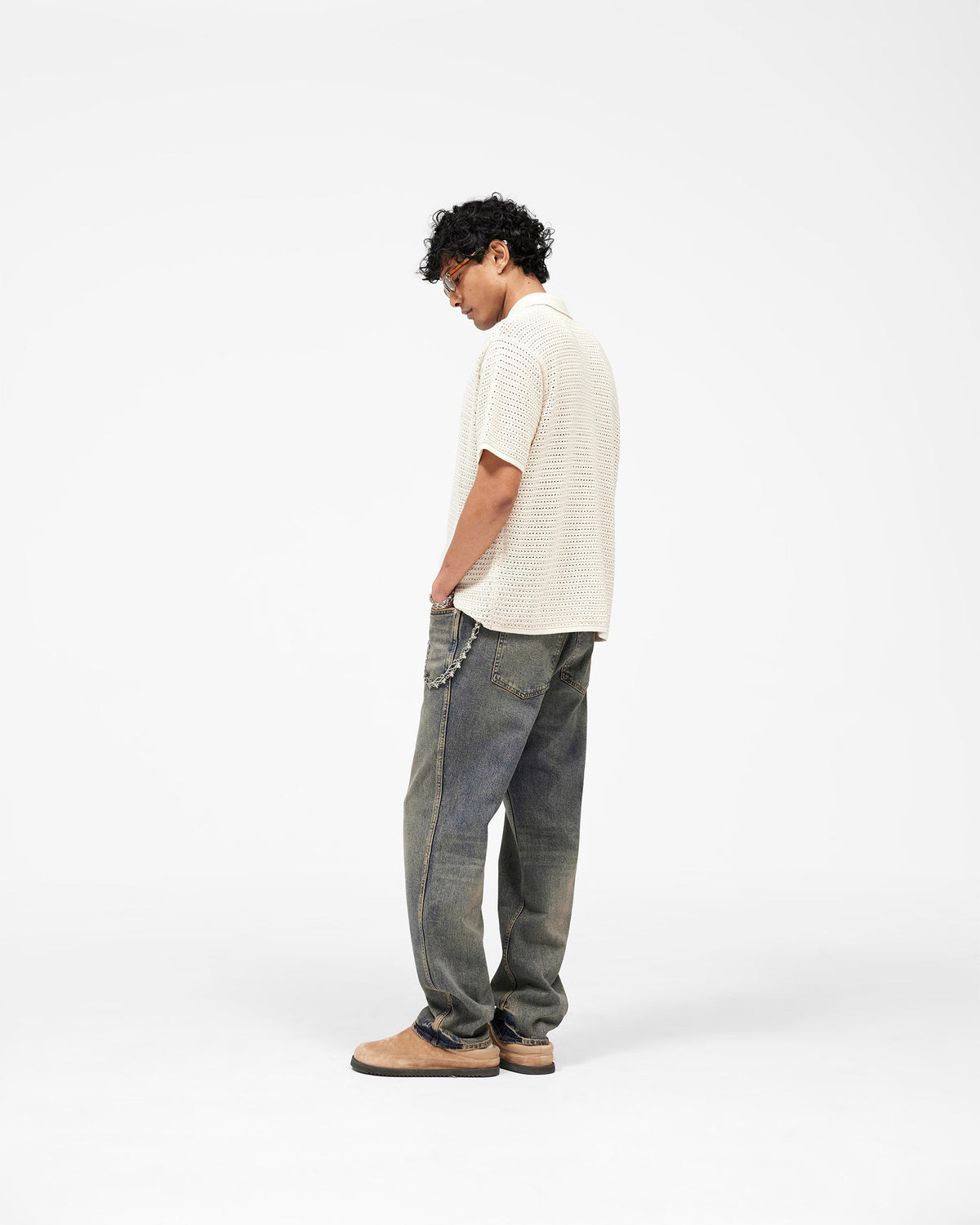 REPRESENT Pico Knit Shirt - Ecru