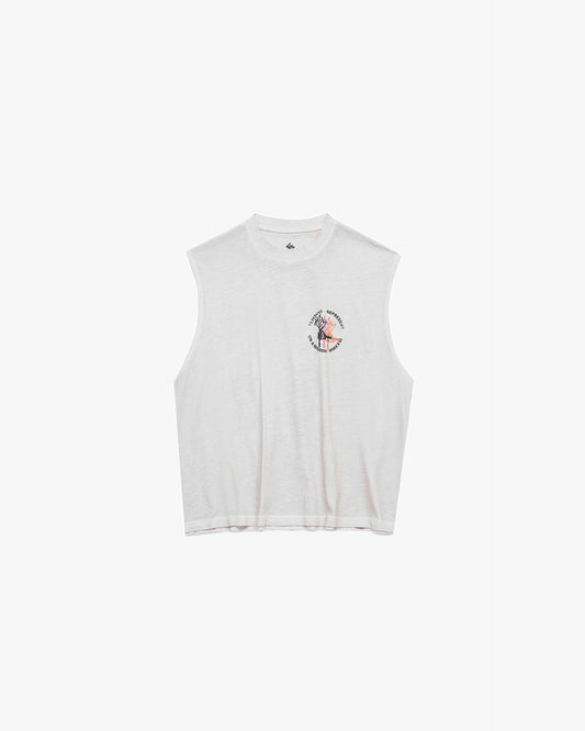 REPRESENT 247 Torch Boxy Tank - Bleach Wash