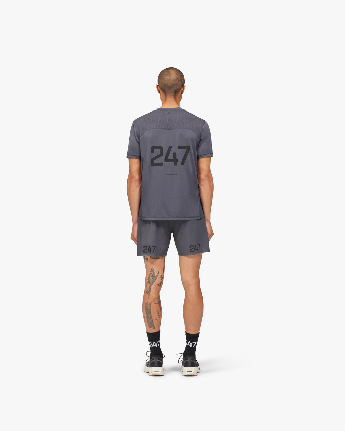 REPRESENT 247 Numbers T-Shirt - Graphene