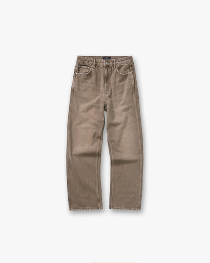 REPRESENT R3 Baggy Denim - Washed Olive