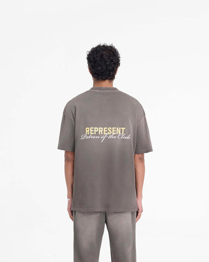REPRESENT Patron Of The Club T-Shirt - Washed Olive