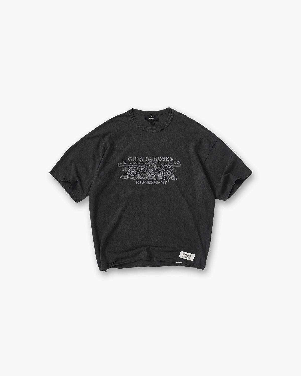 REPRESENT Represent X Guns N' Roses Lock Up T-Shirt - Vintage Black