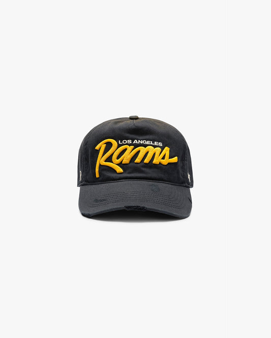 REPRESENT Los Angeles Rams X Represent X 47 Cap - Washed Aged Black