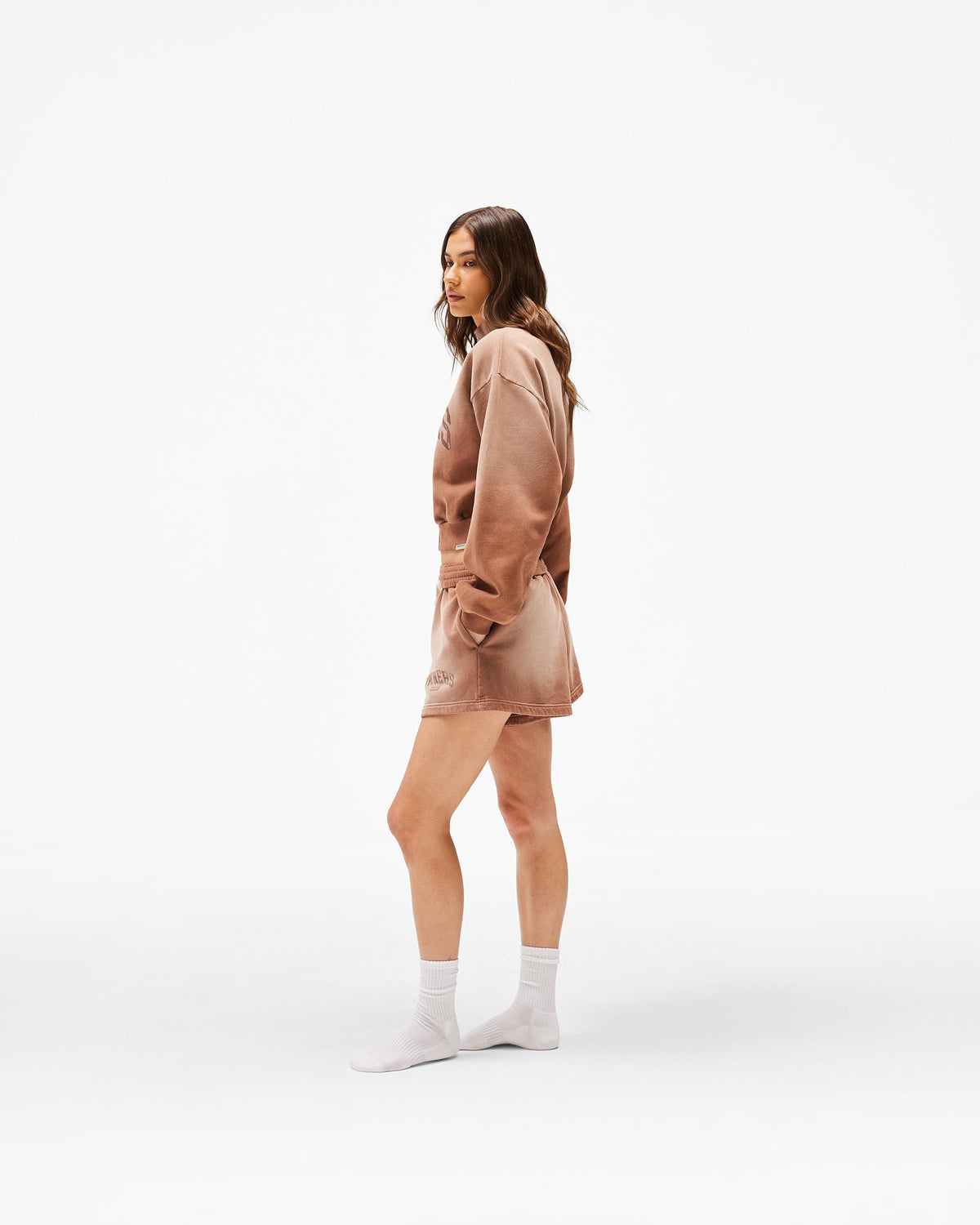 REPRESENT Represent Owners Club Zip Funnel Neck - Sienna