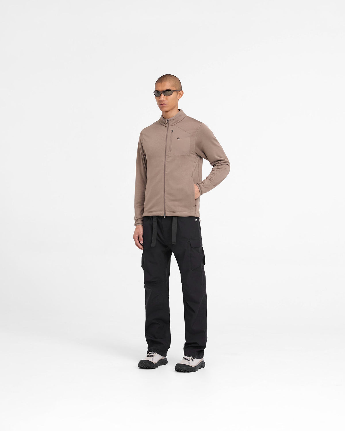 REPRESENT 247 Full Zip Fleece - Umber