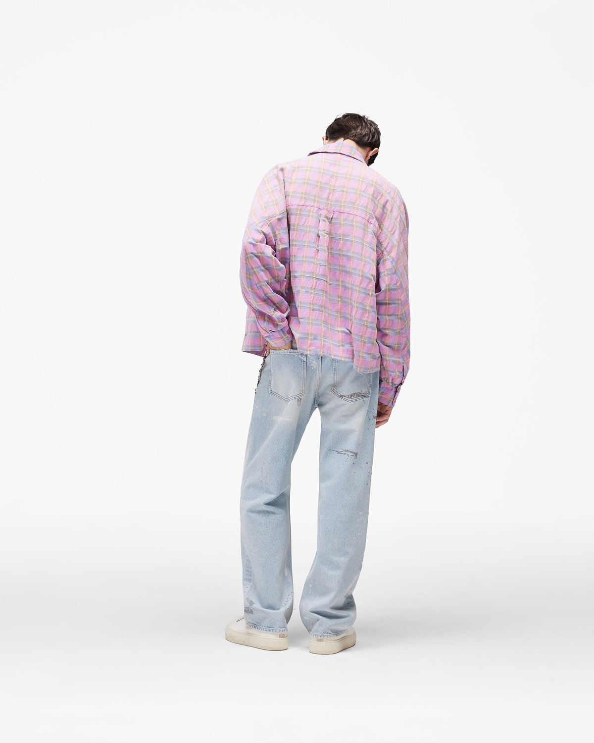 REPRESENT Santa Monica Flannel Shirt - Blush