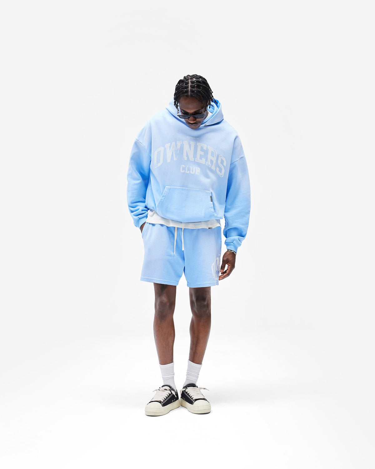 REPRESENT Represent Owners Club Mesh Short - Sky Blue
