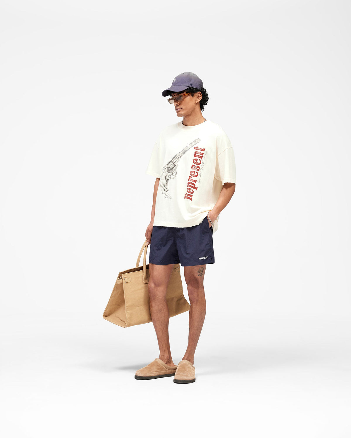 REPRESENT Represent Swim Short - Navy
