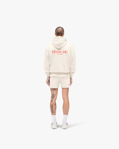REPRESENT Team 247 Oversized Hoodie - Cream