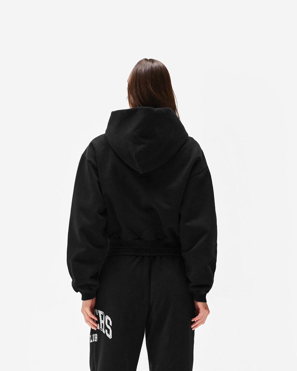 REPRESENT Represent Owners Club Zip Through Hoodie - Jet Black