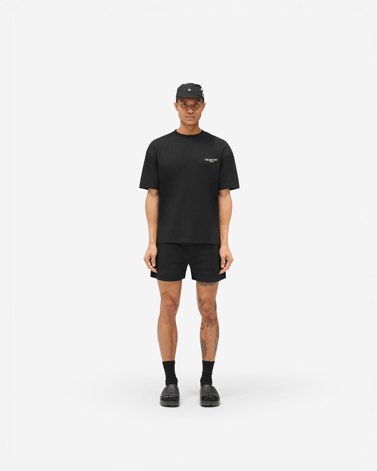 REPRESENT Team 247 Oversized T-Shirt - Jet Black