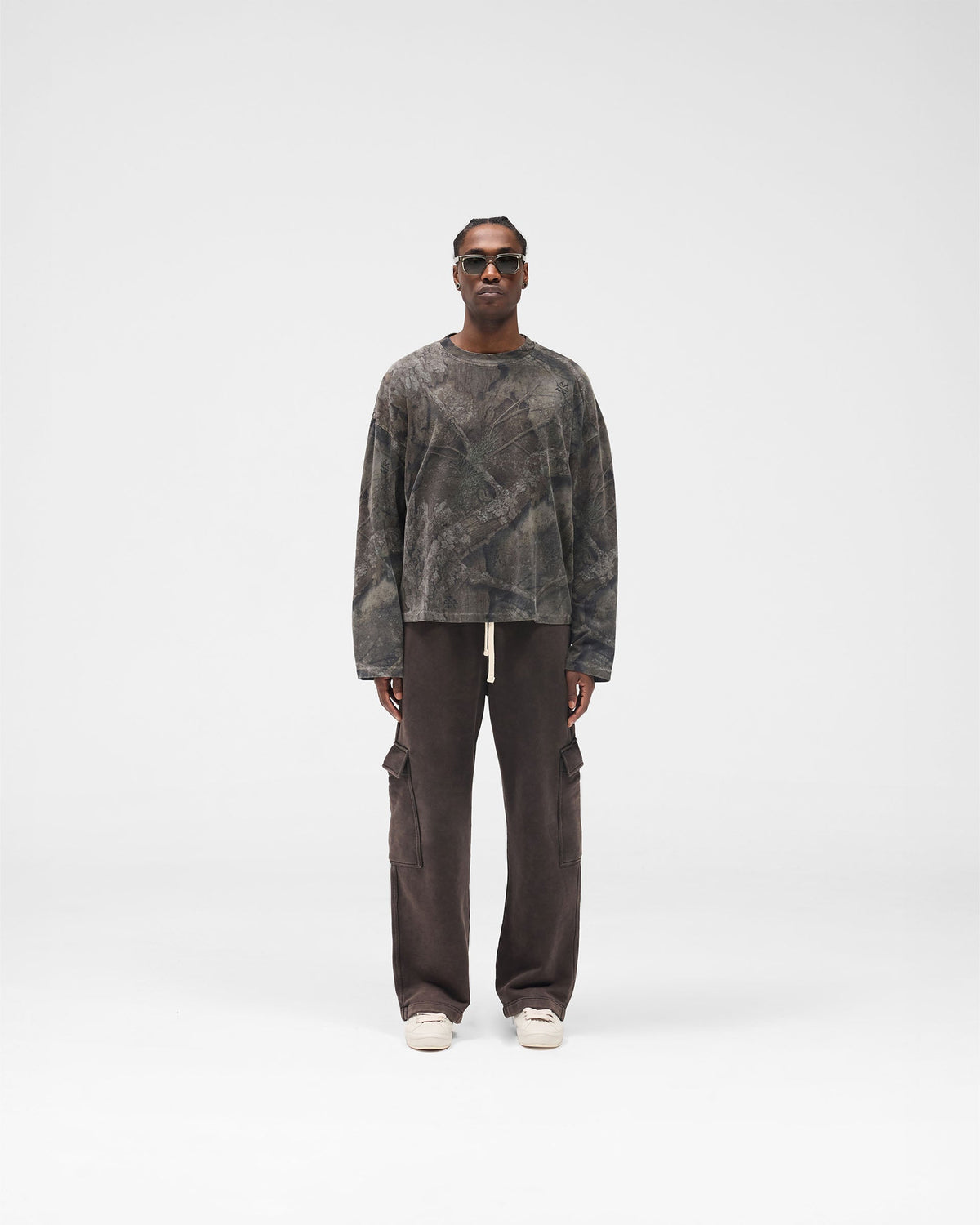 REPRESENT Initial Cargo Sweatpants - Coffee