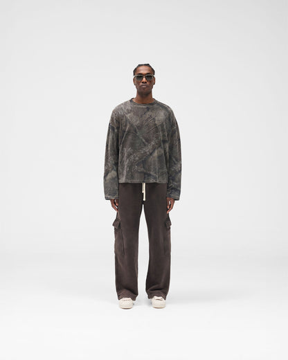 REPRESENT Initial Cargo Sweatpants - Coffee