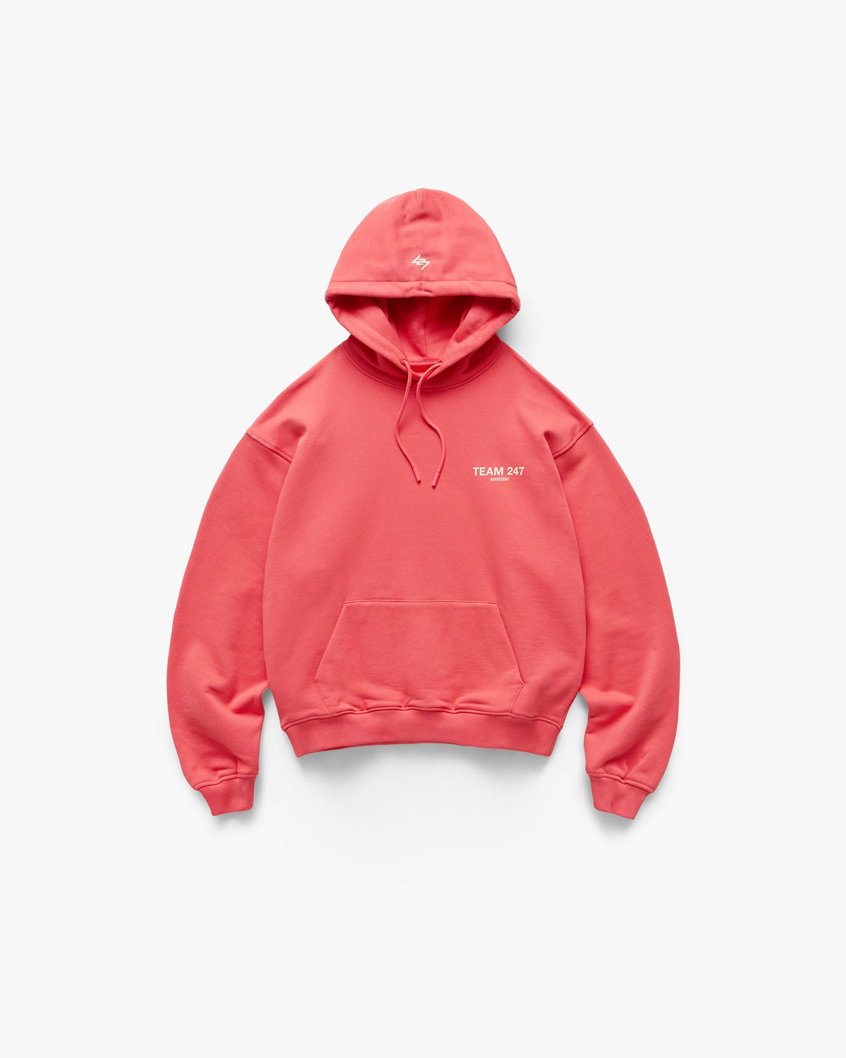 REPRESENT Team 247 Oversized Hoodie - Racing Red