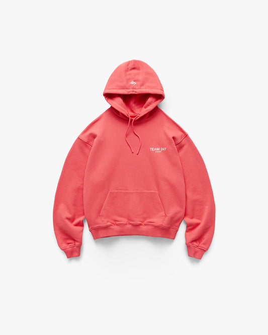 REPRESENT Team 247 Oversized Hoodie - Racing Red