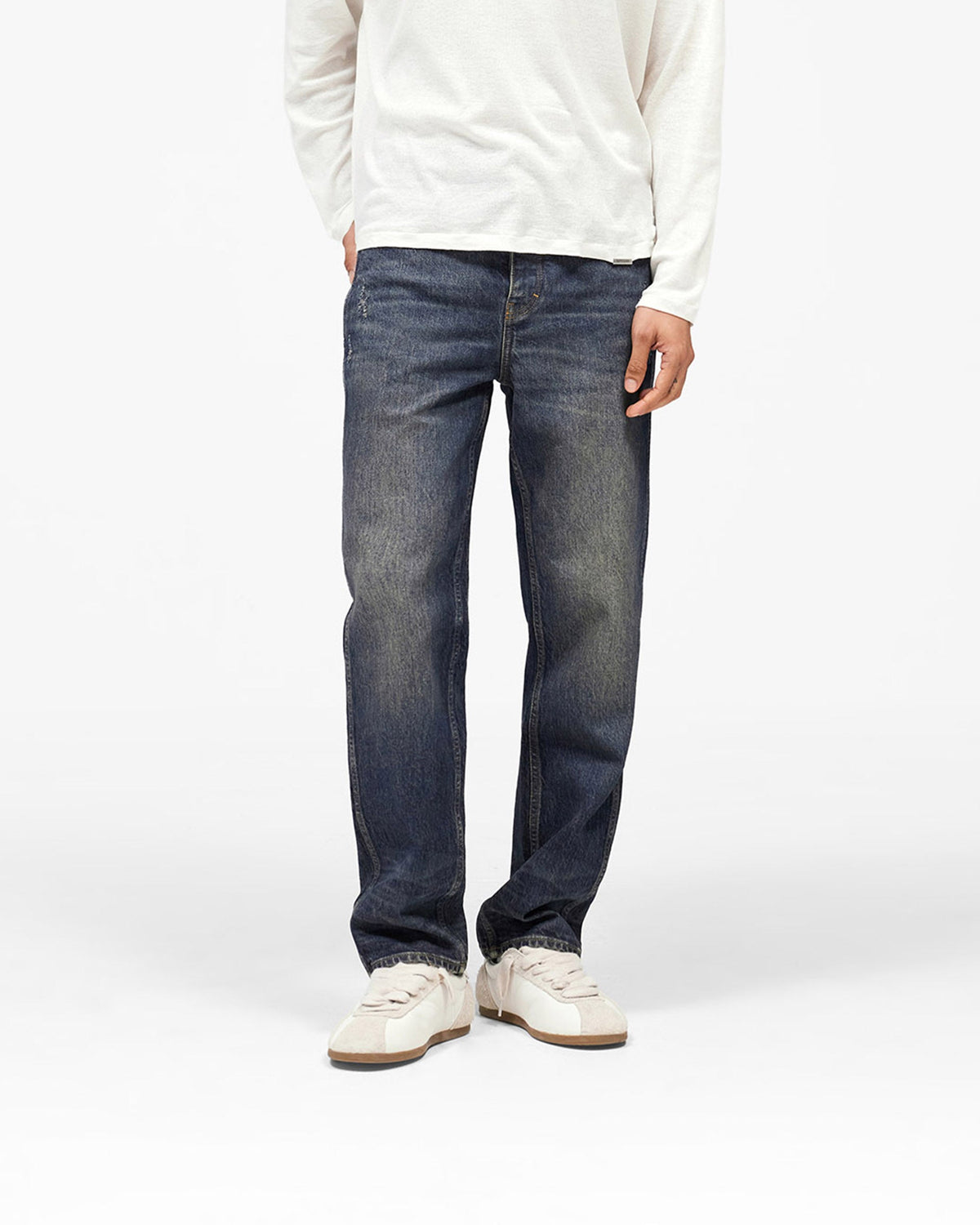 REPRESENT R1 Slim Denim - Blue Marble