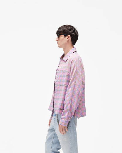 REPRESENT Santa Monica Flannel Shirt - Blush